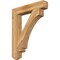 Ekena Millwork Imperial Craftsman Rough Sawn Bracket, Western Red Cedar, 6"W x 36"D x 44"H BKT06X36X44IMP04RWR - alternate 1